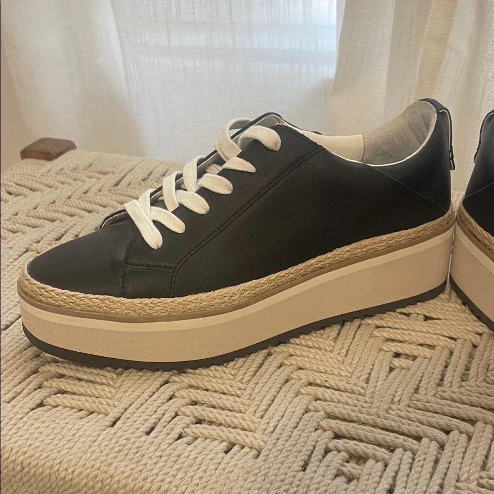 Dolce Vita Black Platform Sneakers - Picture 8 of 10